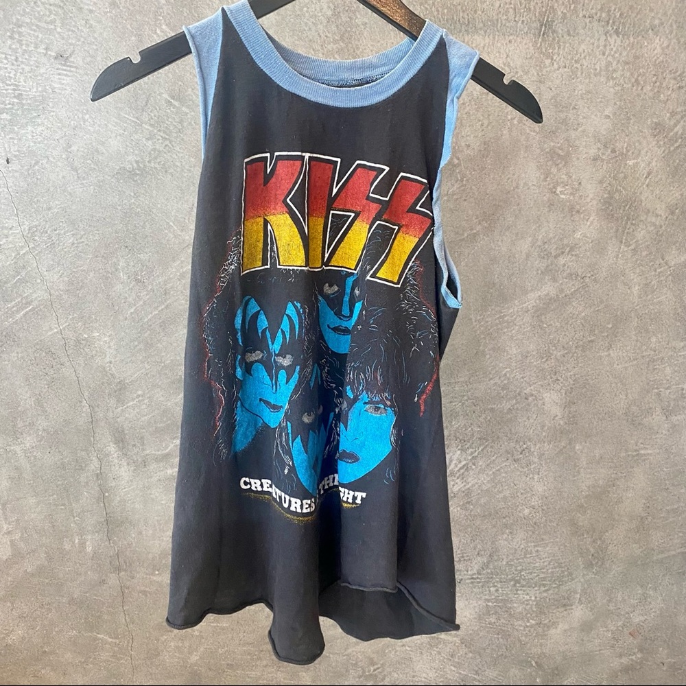 RARE Vintage KISS 1983 Creatures of the Night shirt